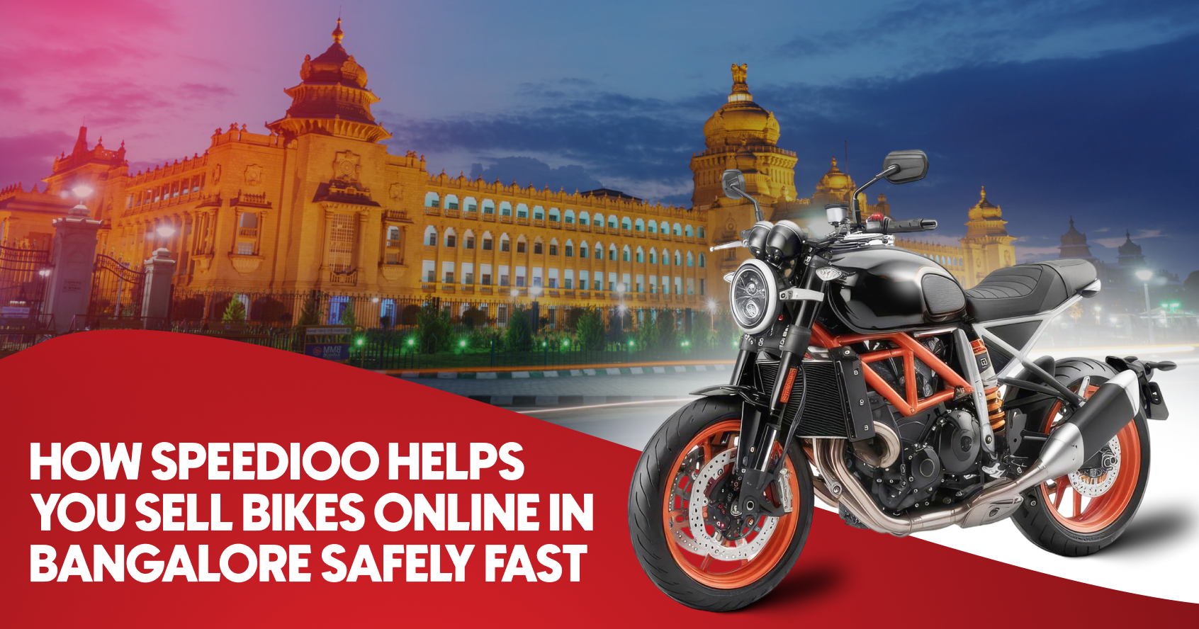 How Speedioo Helps You Sell Bikes Online in Bangalore Safely & Fast?