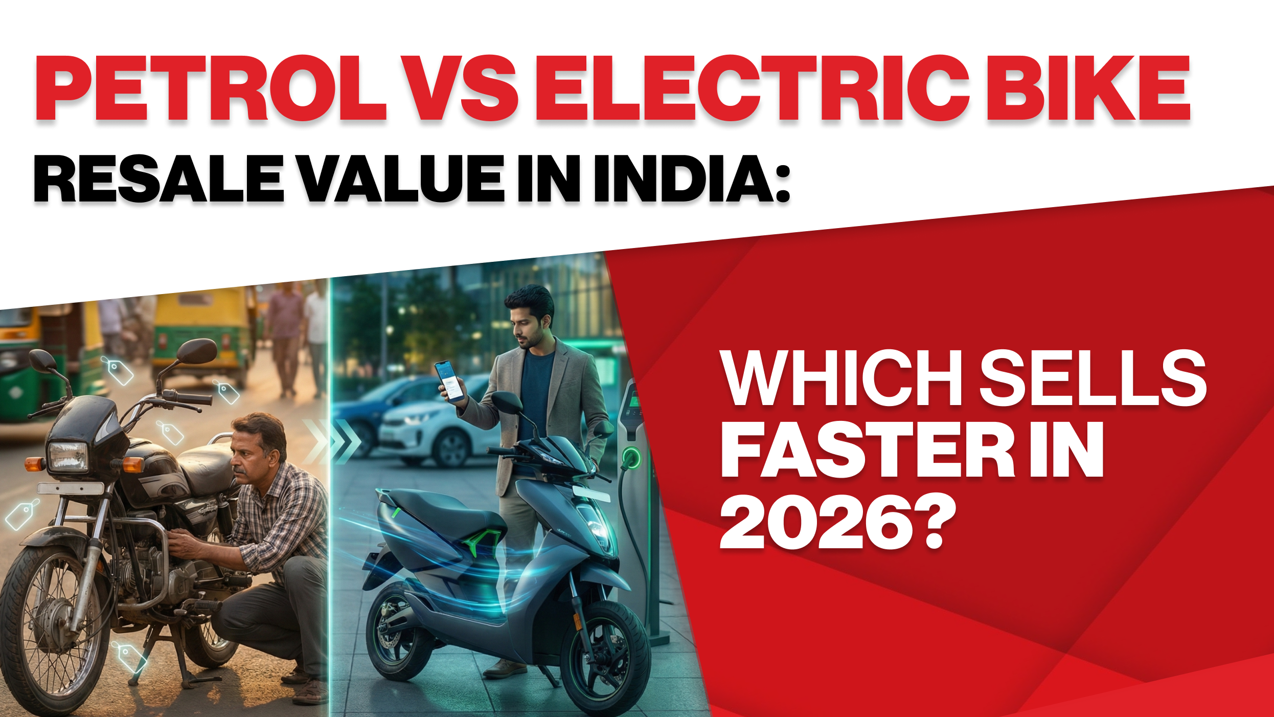 Petrol vs Electric Bike Resale Value in India: Which Sells Faster in 2026?