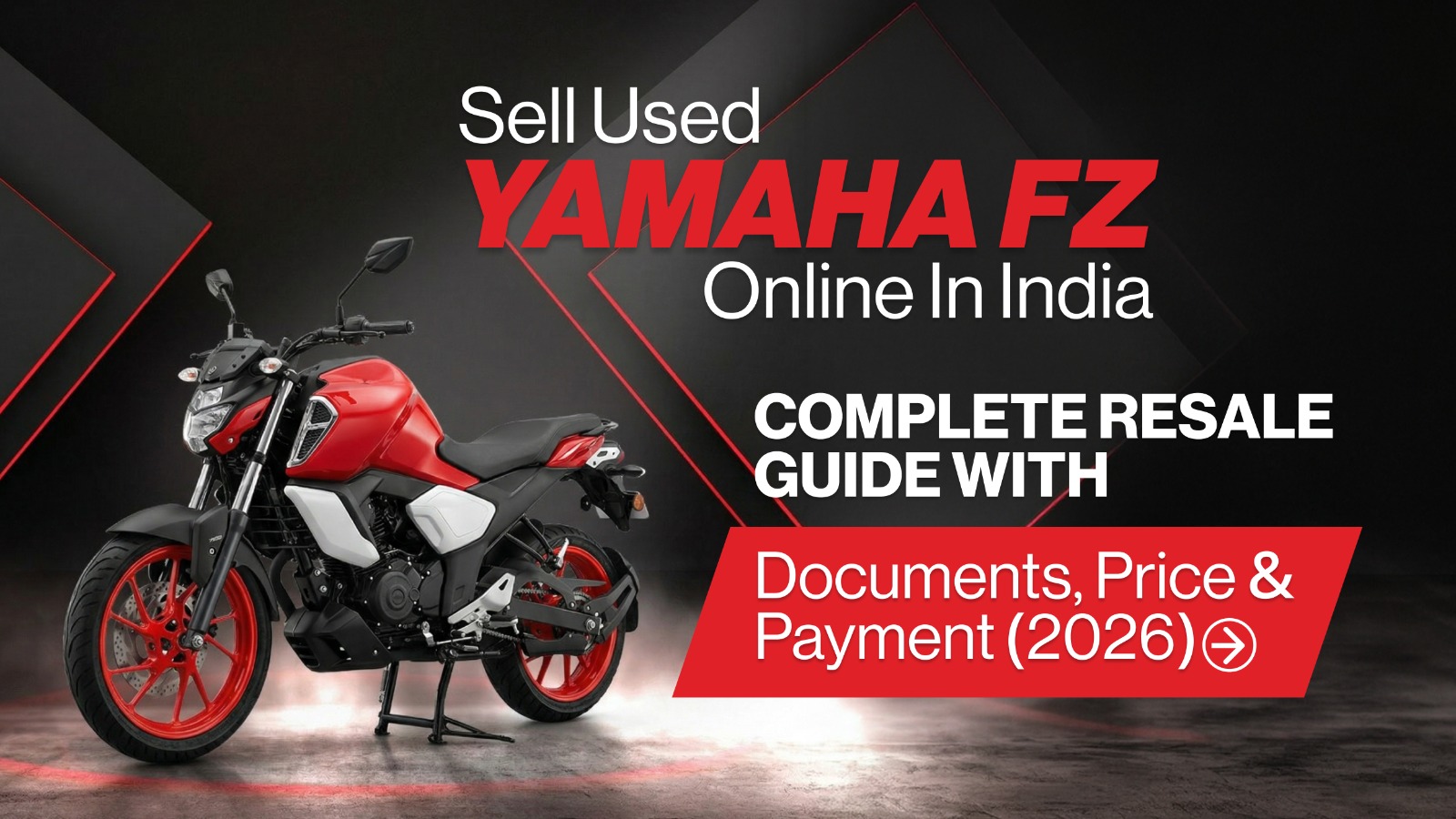 Sell Used Yamaha FZ Online in India